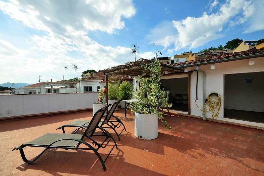 Apartamento Con Increibles Vistas Y Terraza ジローナ エクステリア 写真